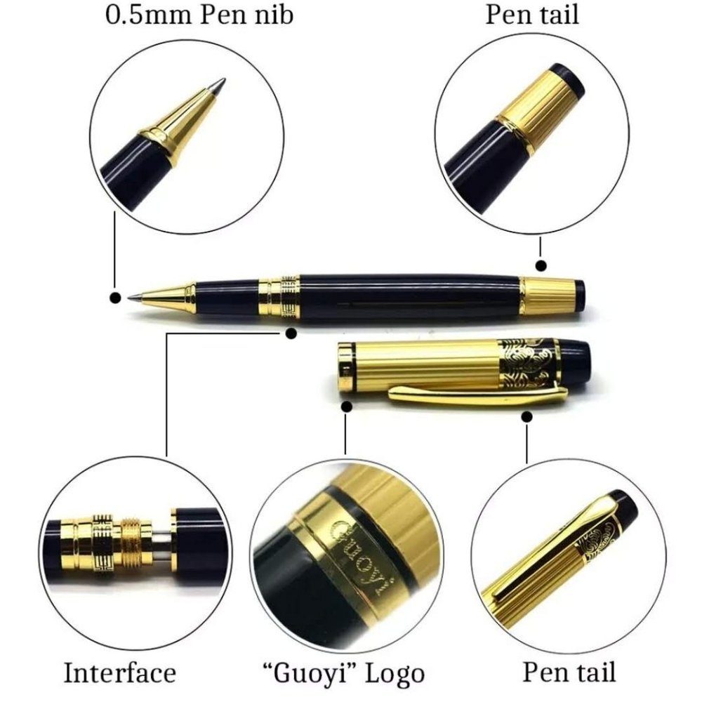 Metal Gel pen 0.5mm office school stationery Gift - Picture 3 of 4